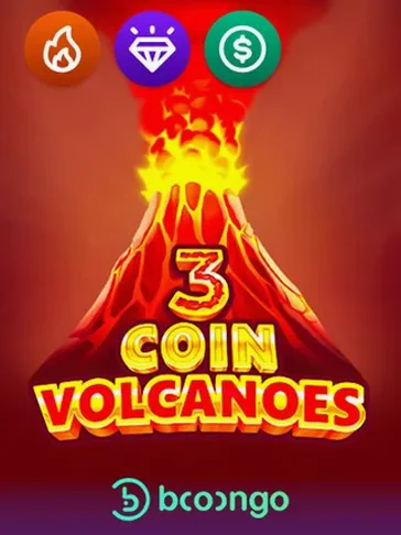 Gokkast 3 Coin Volcanoes van 3Oaks via TOTO Casino