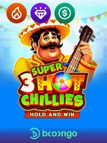 Gokkast 3 Super Hot Chillies van 3Oaks via TOTO Casino