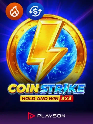 Gokkast Coin Strike Hold and Win van Playson via TOTO Casino