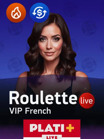 Livetafel Live Roulette French VIP Platipus Live via TOTO Casino