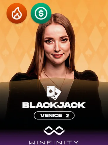 Livetafel Venice BJ 2 Winfinity via TOTO Casino